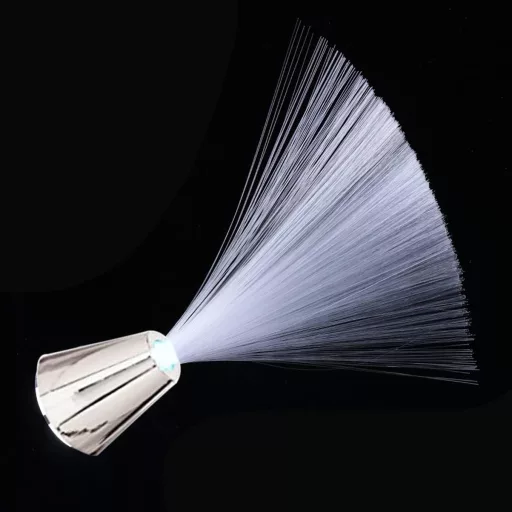 LEDMOMO Színváltó Fiber Optic LED Lámpa Elemmel - Esküvő, Karácsony, Parti Dekoráció