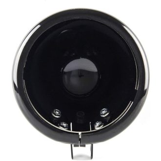   SKUNTUGUANG 5,75" LED Fényszóró Ház Motorkerékpárokhoz - Vízálló Fekete Műanyag Foglalat Harley Softail Sportster Dyna Chopper Modellekhez