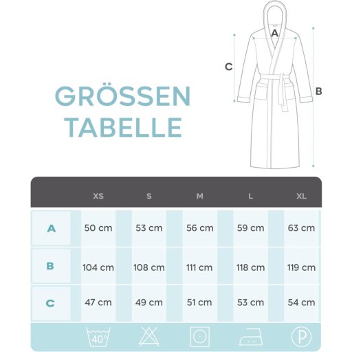 Twinzen ženski ogrtač za kupanje 100% pamuk Oeko-Tex s kapuljačom i džepovima