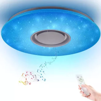 Horevo négyzet alakú mennyezeti lámpa távirányítóval