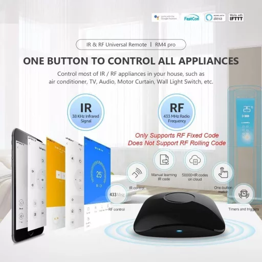 Broadlink Smart Home Hub okos otthon vezérlő