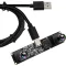 ELP 1200P 3D Stereo USB Kamera Dual Lencse 120fps Arcfelismerés QR Kód Szkenner