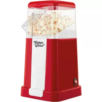   JOCCA 1200W olajmentes popcorn készítő gép retro design piros színben