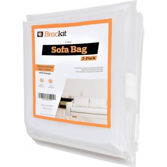   Átlátszó Kanapé és Bútor védőfólia - Bútorvédelem, Erős Szakadásálló anyag,  Elasztikus Zárású, Fehér Színű, 300 x 137 cm