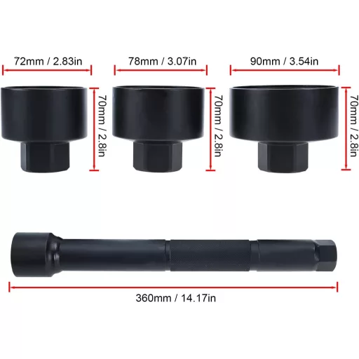 Dispozitiv FreeTec de extras rulmenți pentru montaj tije 30-45 mm