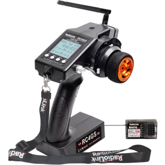   Radiolink RC4GS V3 5 csatornás távirányító giroszkóppal 2.4GHz autóhoz drónhoz