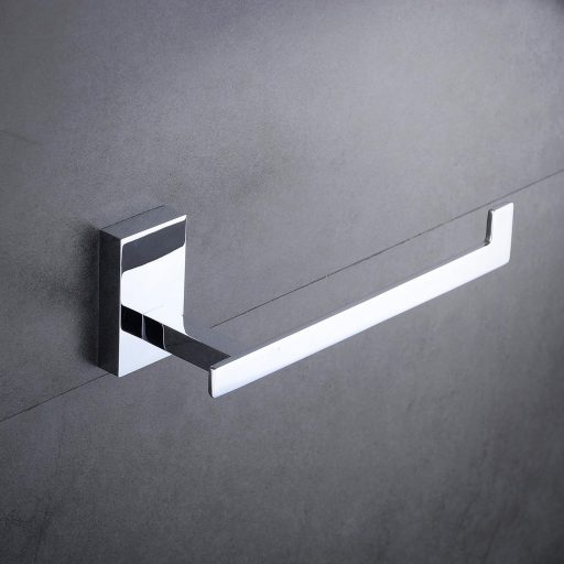 Kelelife Fali WC Papír Tartó Polírozott Króm Finish Toalettpapír Tartó