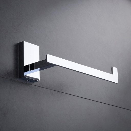 Kelelife Fali WC Papír Tartó Polírozott Króm Finish Toalettpapír Tartó