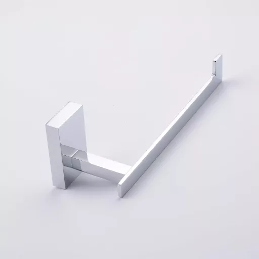 Kelelife držač toaletnog papira za zid - kromirani mjed, samoljepljiva montaža, polirana završna obrada, kupaonski dodatak