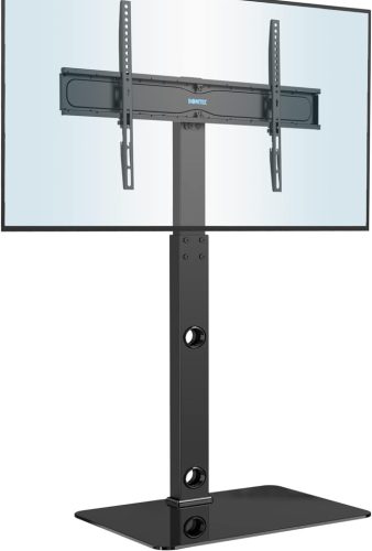 BONTEC TV állvány 30-70" képernyőhöz, forgatható, állítható magasságú, 40 kg-ig