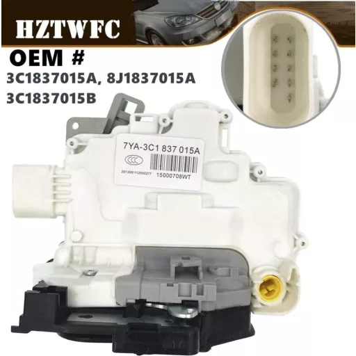 HZTWFC Bal Első Ajtózár OEM 3C1837015A 8J1837015B Volkswagen