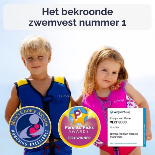 Limmys gyerek úszódzseki állítható úszósegítő 8 levehető panellel CE tanúsított