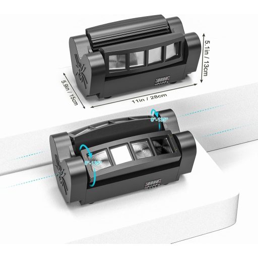 U'King Spider Moving Head 8x10W RGBW LED Lampă de Scenă Disco DMX cu Fascicul de Lumină