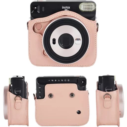 Phetium Instax SQ 6 Ex D Védőtok Puha PU Bőr Vállpánttal