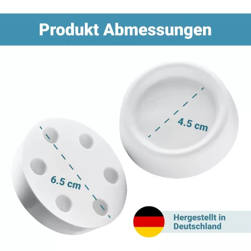 Plemont Sistem Universal Antivibrații pentru Mașini de Spălat și Uscătoare - Compatibil Bosch, AEG, Siemens