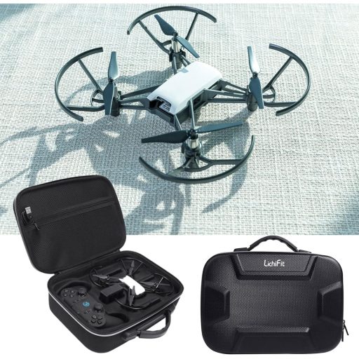 Geantă din piele PU LICHIFIT pentru DJI RYZE Tello și telecomanda GameSir T1d