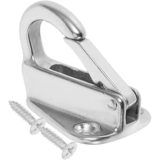   VORCOOL Rozsdamentes Acél Rugós Karabiner Hajó Kiegészítés Ezüst