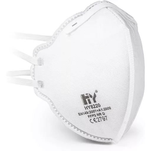 Respirátor SolidWork FFP2 | Jednotlivo balené ochranné masky | Maska na ústa proti prachu | Pleťová maska proti jemnému prachu