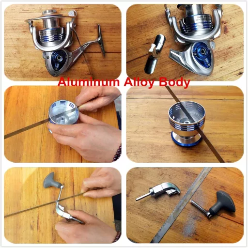 Diwa 7000-es erős fém orsó sós- és édesvízi horgászathoz