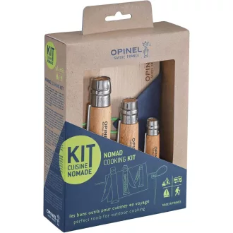 OPINEL Nomad Kit ezüst 5 darabos kés szett