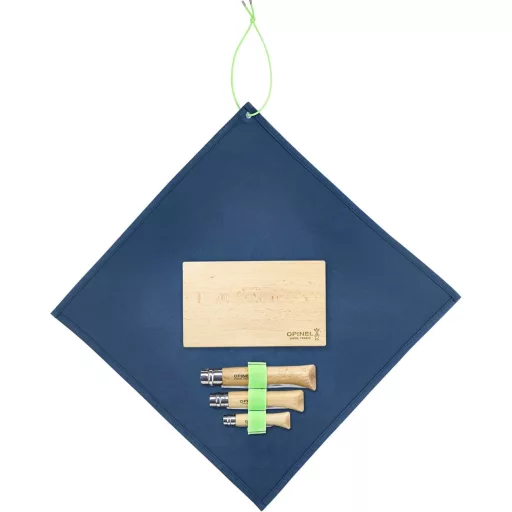 OPINEL Nomad Kit ezüst 5 darabos kés szett