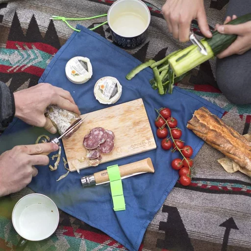 OPINEL Nomad Kit ezüst 5 darabos kés szett
