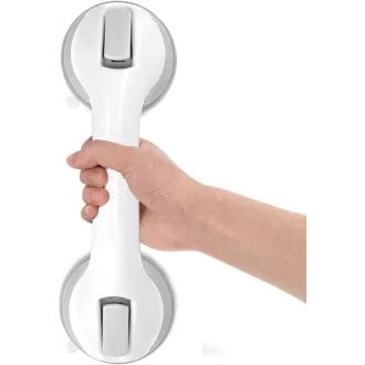   Nethinking Prísavné madlo 30 cm - Bezpečnostné madlo do kúpeľne pre seniorov a deti - Prenosné protišmykové zábradlie ABS A