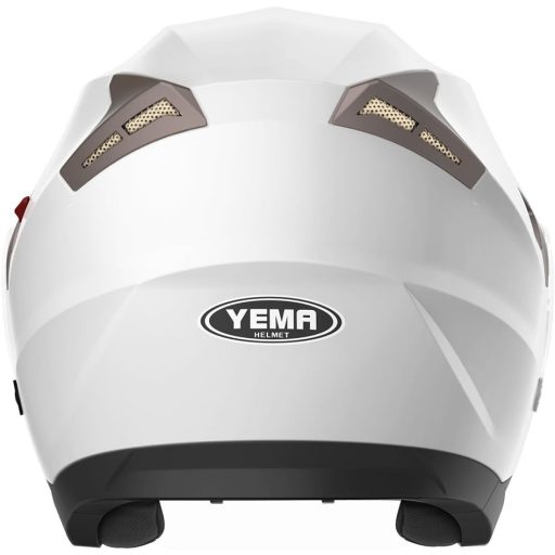 Cască Moto YEMA YM-627 Mărimea M cu Vizieră Dublă - Cască Chopper Negru Mat Certificată ECE