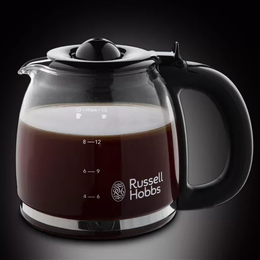 Russell Hobbs Victoria digitális üveg kávéfőző 1,25L programozható időzítővel