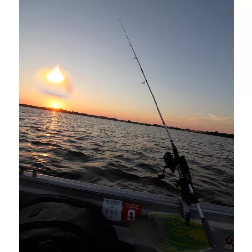 FISHN dupla horgászbot tartó 360° forgatható csónak és hajó felszereléshez