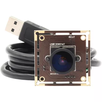   ELP 960P Webkamera Gyenge Fényviszonyokhoz - 170 Fokos Halszemoptikával, 0.01Lux Érzékenységgel, USB Csatlakozással, Széles Látószögű Kamera