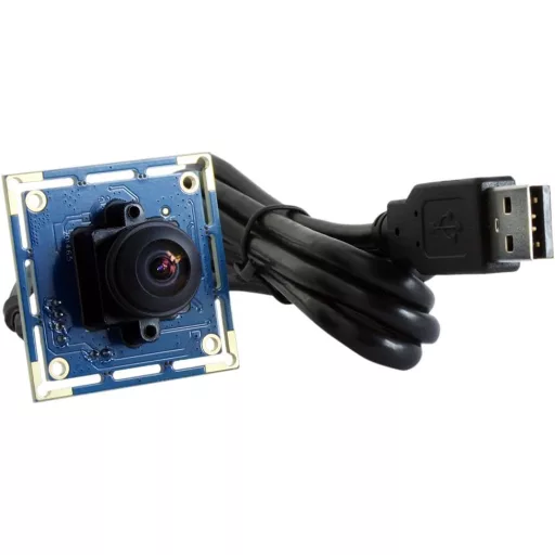 Cameră Web USB ELP 0.3MP VGA cu Obiectiv Fisheye de 170°, 480P UVC Plug and Play