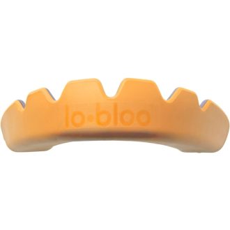   lobloo SLICK Zubný chránič s dvojitou hustotou pre MMA, hokej, futbal, ragby, oranžový, od 14 rokov