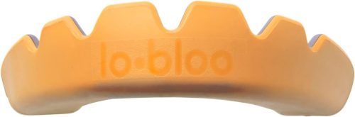 Protector dentar lobloo SLICK cu dublă densitate pentru MMA, hochei, fotbal, rugby, portocaliu, de la 14 ani.