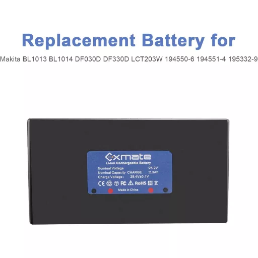 Exmate 25,2 V 2300 mAh Li-ion batéria pre robotické kosačky Ambrogio Alex L30 L50 Elite