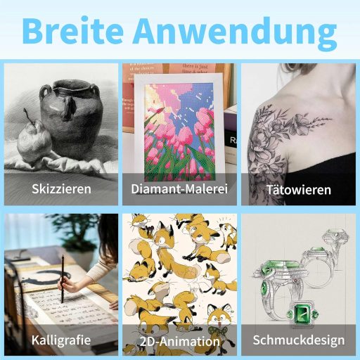 JUSONEY A4 LED Rajzlap Dimmer Funkcióval - 5D Gyémántfestéshez USB Táplálás Állvánnyal