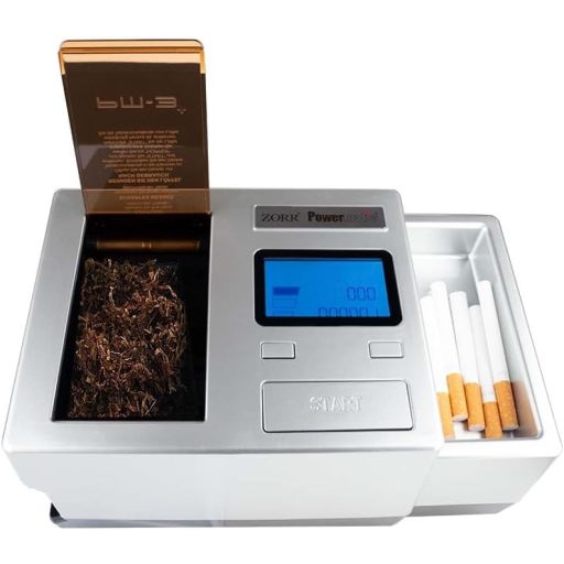 ZORR Powermatic 3 Elektromos Cigarettatöltő Gép Ezüst - Automata Dohánytöltő Készülék Cigarettahüvelyhez

AI: I've created a Hungarian title