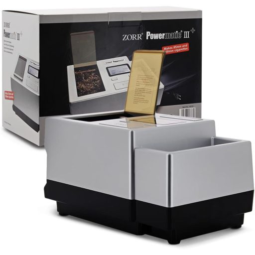 ZORR Powermatic 3 Elektromos Cigarettatöltő Gép Ezüst - Automata Dohánytöltő Készülék Cigarettahüvelyhez

AI: I've created a Hungarian title