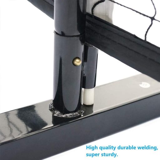 Aoneky Pickleball Tenisz Edzőhálózat 6,7x0,9m Hordozható Ütőtartóval