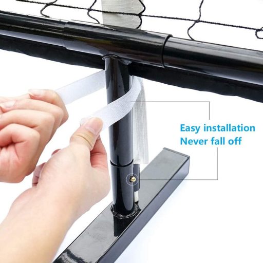 Aoneky Pickleball Tenisz Edzőhálózat 6,7x0,9m Hordozható Ütőtartóval