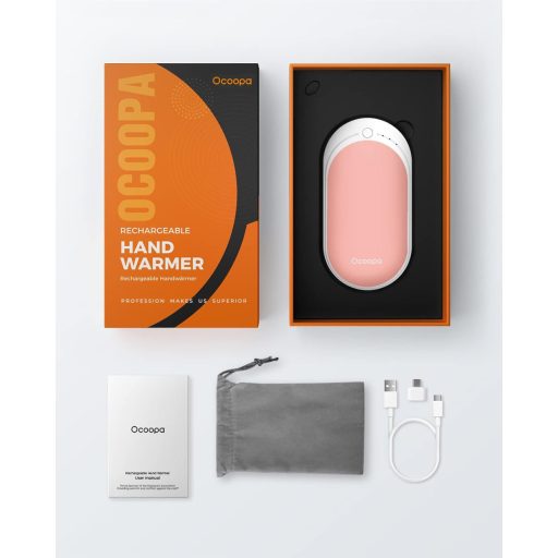 OCOOPA 5200mAh Încălzitor de Mâini Reîncărcabil Powerbank Încălzitor de Buzunar Portabil
