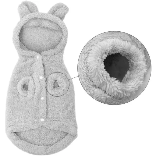 Kisállat Pizsama Nyuszi Design Karácsonyi Kutyaruha, S méret