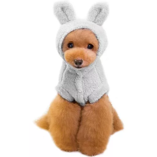 Kisállat Pizsama Nyuszi Design Karácsonyi Kutyaruha, S méret