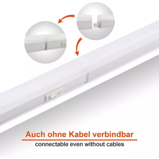 da LIGHT LED Konyhapult Világítás 31,5 cm 450 lm Semleges Fehér Szekrény Lámpa
