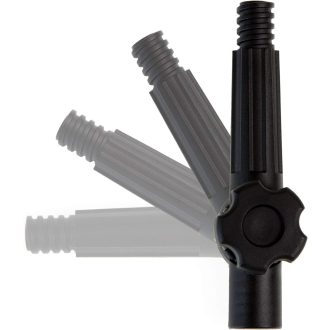   DOCAZOO Uhlový adaptér na teleskopickú tyč – kompatibilný s univerzálnym závitom