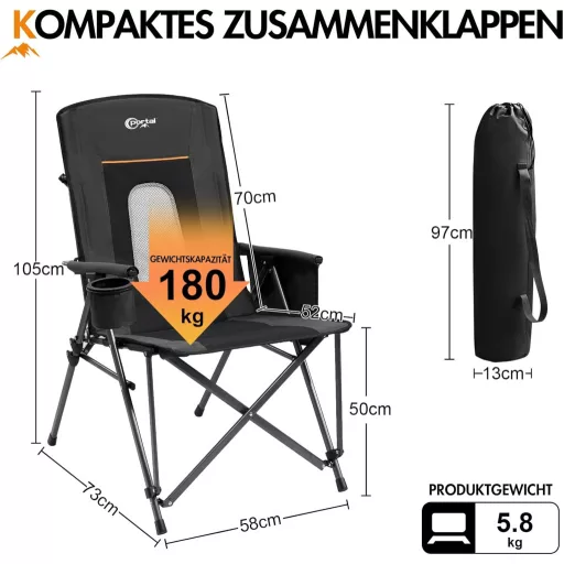 Portal összecsukható kempingszék