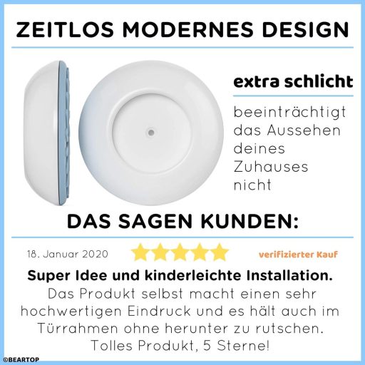 Falvédő, 4.1cm, Lépcsőkapuhoz, Eszköz Nélküli Szerelés