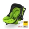 Kiddy Evoluna i-Size 2 autosjedalica s Isofix bazom 0+, 40-83 cm, Lizard Green