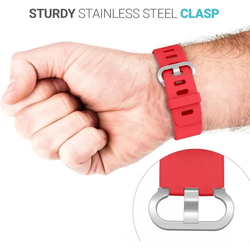 Yousave Accessories Fitbit Charge 3 szilikon csereszíj 15 szín