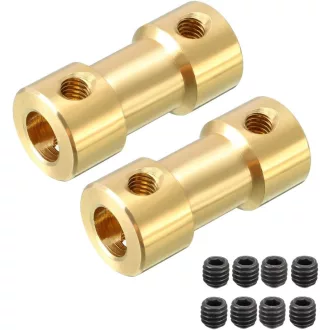   sourcing map 2db Tengely Csatoló 2.3mm x 4mm RC Repülő Hajó Motor Adapter L20XD9